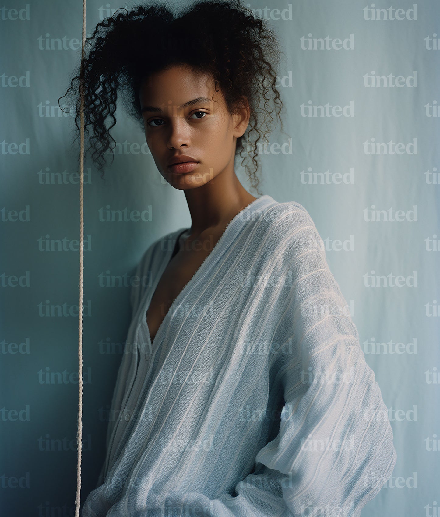 tinted-black-woman-wearing-blue-striped-cardigan-3111c19b23cd