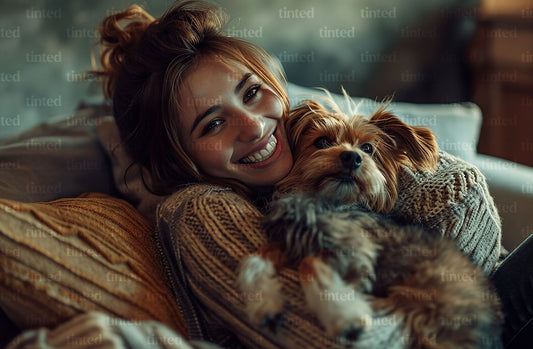 tinted-a-smiling-young-woman-holds-a-small-dog-993042c023a7