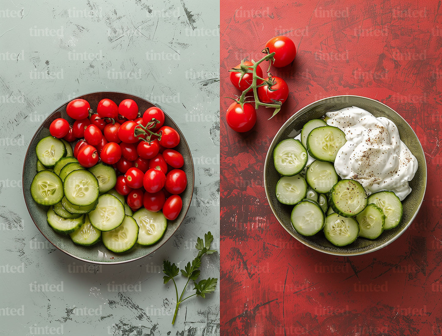 tinted-two-bowls-of-cucumbers-and-tomatoes-on-different-surface-08d16d448173