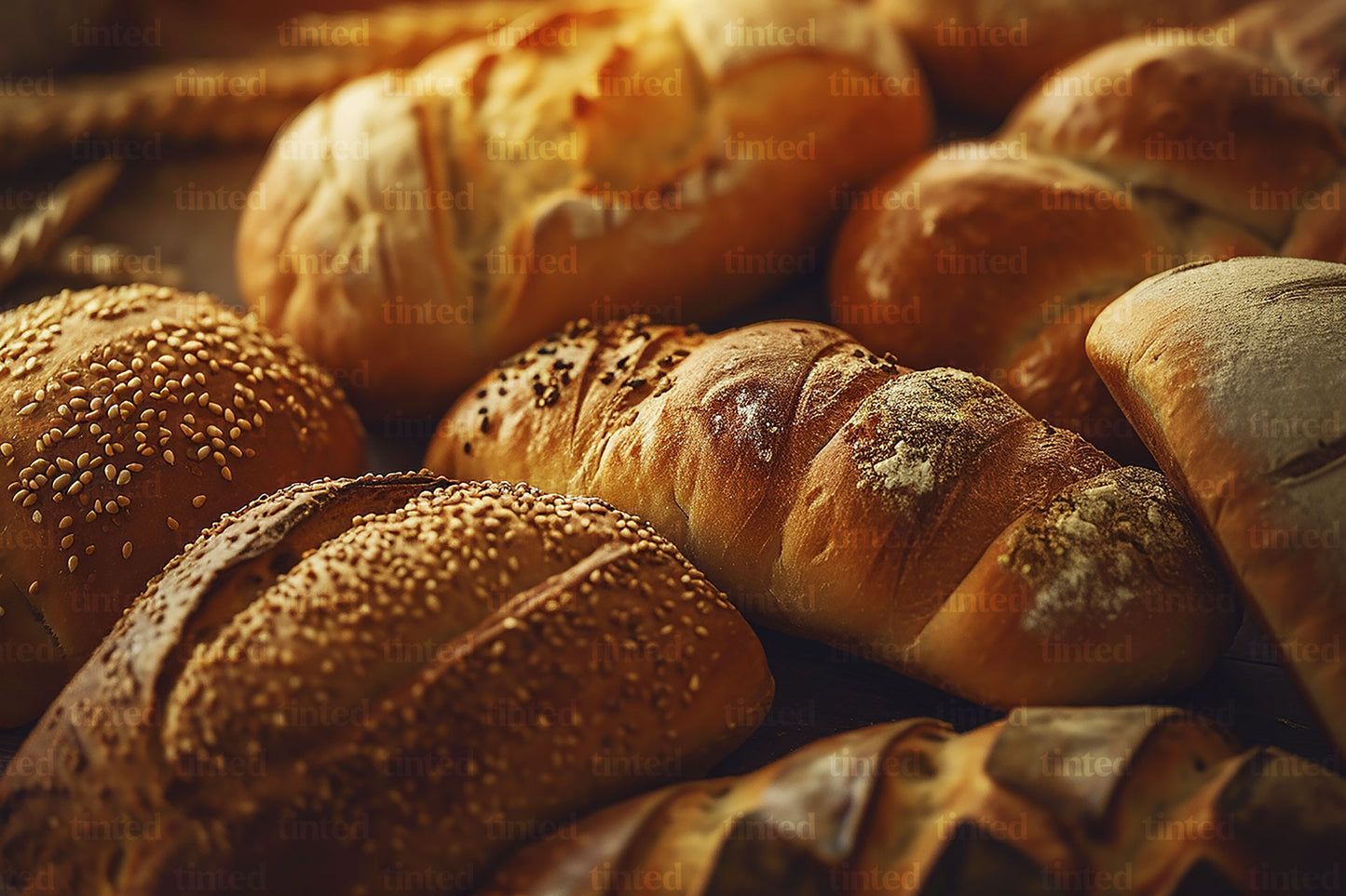 tinted-various-breads-laying-down-on-top-of-each-other-fed5dc767925
