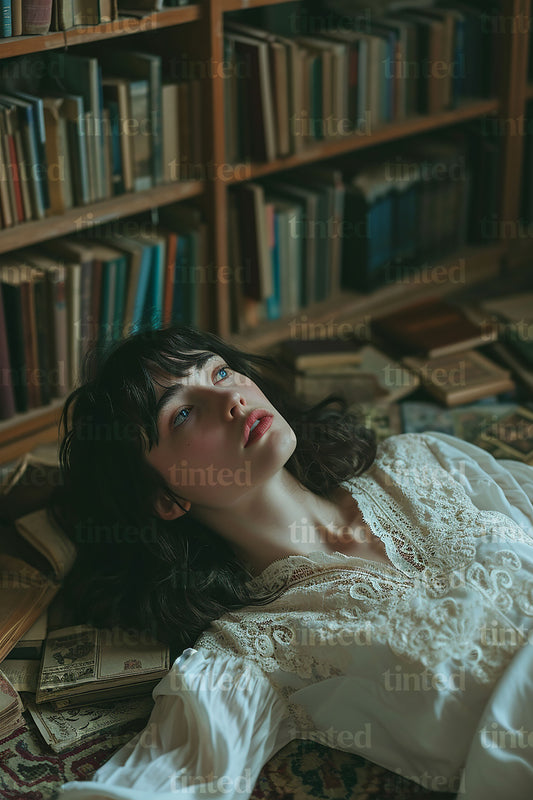 tinted-e02e196cddcftinted-young-woman-lying-on-the-floor-in-a-library-83154f3d5e3e